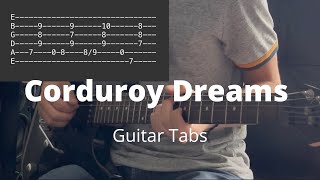 Corduroy Dreams by Rex Orange County  Guitar Tabs [upl. by Mcfadden439]