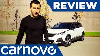 Peugeot 5008  SUV 7 plazas  Opinión  Review  Prueba  Test en español  Carnovo [upl. by Zsa]