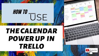 Using Trello Calendar Power Up [upl. by Platas85]