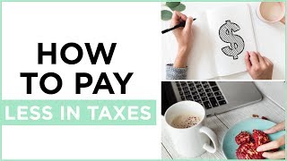 5 Ways To Legally Pay Less In Taxes  The 3Minute Guide [upl. by Nnaj]