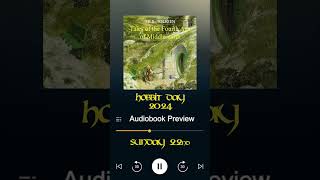 Hobbit Day Audiobook Teaser shorts hobbitday2024 tolkienweek tolkien lordoftherings [upl. by Cruce]