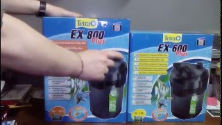 Unboxing Filtri Esterni Tetra Ex 800 e 600 plus [upl. by Fulvi]