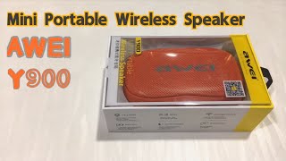 รีวิว ลำโพง AWEI Y900 Portable Wireless Speaker ลำโพงไร้สาย Bluetooth Pantip คุณภาพ เสียงดีเกินคาด [upl. by Osy]