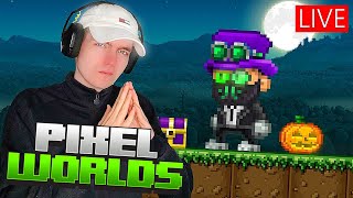 BLACK TOWER NYT😈UUSIA ITEMEITÄ😈PIXEL WORLDS SUOMI  LIVE🔴 [upl. by Ali246]