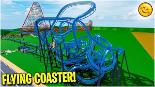 The New Flying Coaster Makes Guests Fly 😇 [upl. by Efal252]