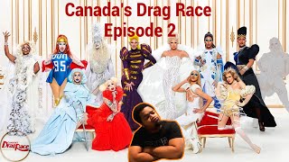 Canadas Drag Race Episode 2  Review [upl. by Yhtur712]