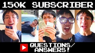 QUESTIONS AND ANSWERS FOR 150K SUBSCRIBERS [upl. by Siram784]