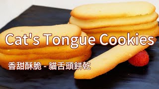 LANGUE DE CHAT Cats Tongue 猫舌饼干 [upl. by Tuddor]