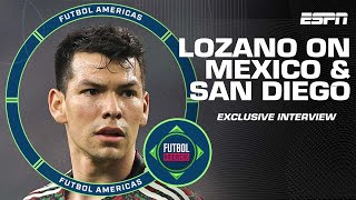 Chucky Lozano EXCLUSIVE Copa America snub San Diego FC transfer MLS amp more  ESPN FC [upl. by Lledraw]