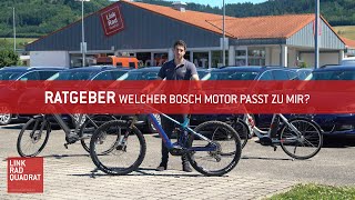 Bosch EBike Motoren im Vergleich [upl. by Ylas]