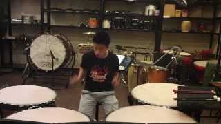 Timpani solo amp etude  Piece No 3 by G LECOINTE [upl. by Annie]