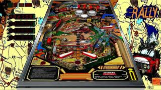 Fliperama 7  Taito Rally 1983  Visual Pinball Emulador de Máquina de Anos 80 [upl. by Koah]