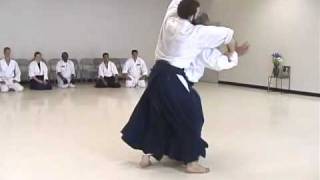 Kazuo Chiba Shihan demonstrating Ushiro Ryote entry 2002 [upl. by Belshin433]