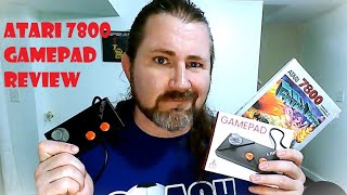 New Atari 7800 Gamepad Review Testing the CX78 Controller [upl. by Mohandas]