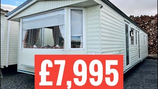 Offsite static caravan for sale Scotland central heated Atlas Moonstone 35x12 3 bed [upl. by Tremml]