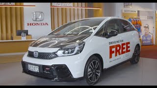 Honda Store Newmarket’s 2024 Honda Jazz RS eHEV FREE offer [upl. by Nnylhsa]