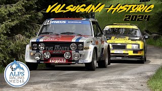 Valsugana Historic Rally 2024  Best of  action amp mistakes  rally historique HD [upl. by Rovaert354]