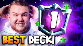 TOP 1 BEST DECK TO PUSH IN CLASH ROYALE [upl. by Hsot]