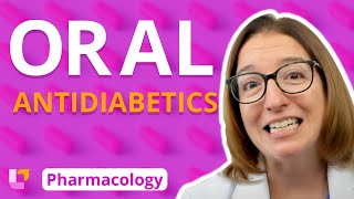 Oral Antidiabetic Medications  Pharmacology  Endocrine System  LevelUpRN [upl. by Hilliary]