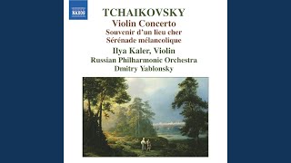 Souvenir dun lieu cher Op 42 arr AK Glazunov for violin and orchestra  I Meditation [upl. by Eivlys]