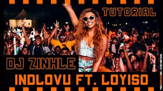 DJ Zinhle  Indlovu ft Loyiso  TUTORIAL  FREESTYLE DM  Producer  Beat  Piano  pentatonicKC [upl. by Anyela]