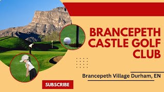 Brancepeth Castle Golf Club Hole 15 Valley Shot [upl. by Ahsla]