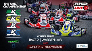 The Kart Championship 2024 Winter Series Warden Law  Sunday LIVE [upl. by Nikal]