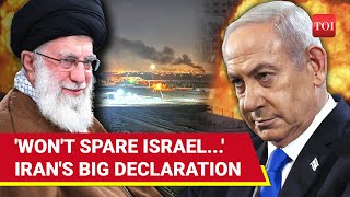 Israel Reveals Timing Of Attack On Israel Tehran Confirms Strike On Jewish State Imminent [upl. by Stanislaw]