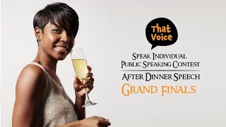 AFTER DINNER SPEECH SIPSC FINALIST RUBY NJONDE [upl. by Asiret]