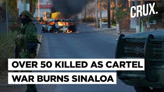 US Sparked Sinaloa Cartel Bloodshed Violence Grips Northern Mexico After El Mayo’s Arrest In Texas [upl. by Samuella]