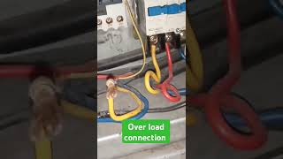 Over load connection electrical electronic machine motorcontrol [upl. by Granlund]