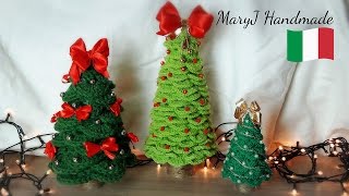 Albero di Natale alluncinetto  MARYJ HANDMADE [upl. by Alrrats]