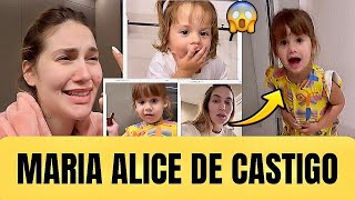 VIRGÍNIA AMEAÇA COLOCAR MARIA ALICE DE CASTIGO 😱 [upl. by Aicittel]