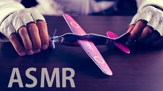 ASMR Assembling Flying Gliders Crinkly Unwrapping  NO TALKING [upl. by Meehar]