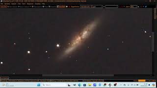 messier 8182 galaxies livestacking on sharpcap live [upl. by Ainegul453]