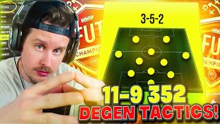 INSANE 119 Tactics THE BEST 352 TACTICS IN FIFA FIFA 22 Ultimate Team [upl. by Deach]