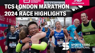 London Marathon 2024 Race Highlights [upl. by Isewk135]