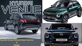 Hyundai Venue Facelift 2025 Features and Launch date Nexon ke bure din shuru samjho ❌ [upl. by Johnette]