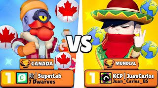 TOP 1 DEL MUNDO VS TOP 1 DE CANADA 🍁🌮 1VS1 POR EL MUNDO 2 [upl. by Mulloy]