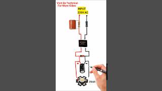 AC IN 220V to 5V9V12V15V DC OUTPUT shorts youtubeshorts viral trending gktechnicalconverter [upl. by Yracaz411]