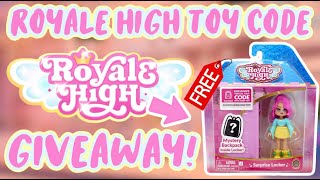 CLOSED ROYALE HIGH TOY CODE GIVEAWAY MYSTERY LOCKER DOLL LIGHT FAIRY [upl. by Uoliram]