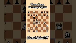 Vienna Game Max Lange Defense chess chesspuzzlesmatein2 [upl. by Erina]