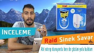 100 Sivrisineklere Çözüm  Raid Elektrolikit Sinek Kovucu inceleme [upl. by Eirrol380]