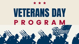 Vincennes University Veterans Day Program 2024 [upl. by Ainollopa]