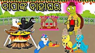 କଇଁଛ ଘର Jadui kachhua ghar Tiki chadhei gapa Stories Odia gappa cartoon tikichadheigapa [upl. by Ardnuasal]