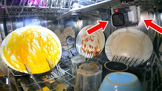 I Put A Camera Inside A Dishwasher This Happened [upl. by Sama]