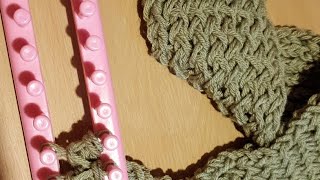 Avoid These Mistakes When Using a Knitting Loom for a Scarf نولالدائري knitting scarf crochet [upl. by Malena]