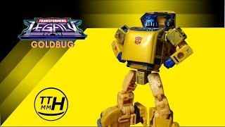 Transformers G1 and Legacy Goldbug review stop motion [upl. by Michi]