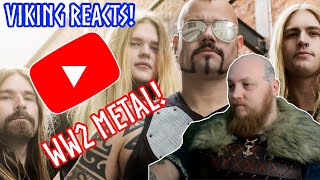 Sabaton  Ghost Division REACTION VIDEO  Viking Reacts [upl. by Odrawde]