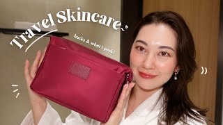 whats in my Travel Skincare bag [upl. by Garceau]